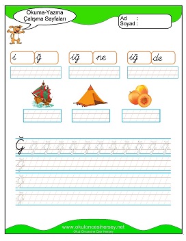 ğvfj Grubu Çalışma Sayfaları